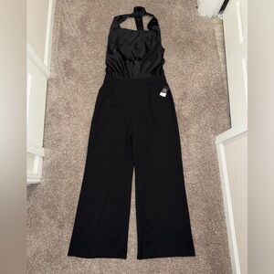 NWT Express Black Halter Jumpsuit
